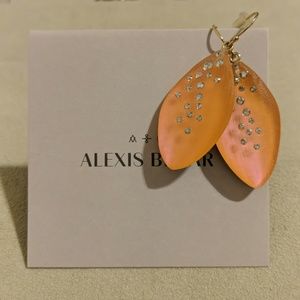 Crystal Dusted Alexis Bittar Lucite Earring